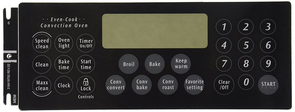 Dak  Range Overlay,clock,black USA8866508