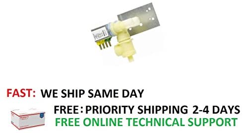 FREE Priority NEW Kenmore Whirlpool Water Valve UNI88207 fits Whirlpool Kenmore Dako 12544101