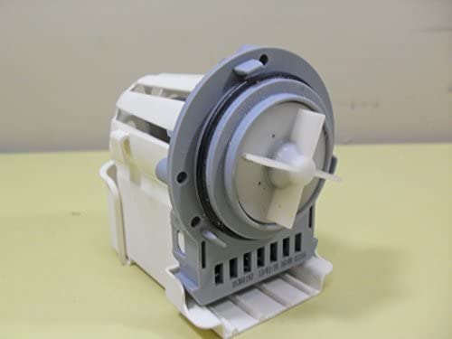 ASKOL fits WHIRLPOOL KENMORE DUET WASHER WATER PUMP MOTOR Mod: M75 461970228511 ONLY MOTOR, 4 Blades included, Same block terminal, rubber ring included,