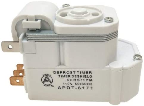 Defrost Timer"Asian" Type 6hrs 17min Pin1-234 110v 50/60hz Appli Parts Apdt-6171 Ref. Dbz-617-1d4 / Nuv-617 / Gg15jb2002a