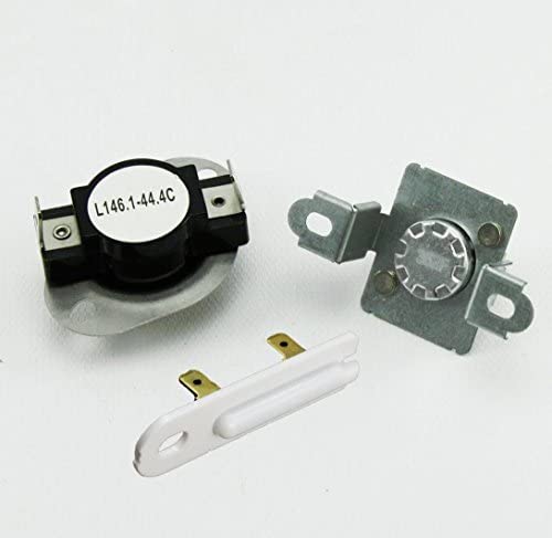 Express Parts Direct 279973 & 3392519 Dryer Thermostat and Thermal Fuse Kit for Whirlpool, Maytag, Kenmore and More Replaces PS334387, AP3094323, WP3392519, AP6008325, PS11741460
