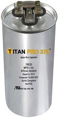 Packard Trcd303 Titan Pro Run Capacitor 30+3 Mfd 370 Volt Round