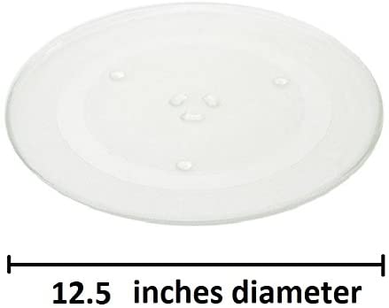 Amana fits Kenmore Microwave glass plate 12.5 Inches UNI88132 fits Whirlpool Dako 5304408984, 5304417435, 5304456131, 5304456198