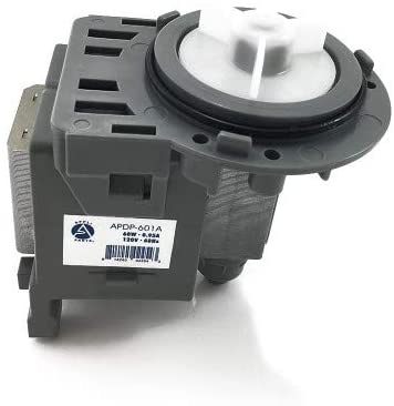 Washing Machine Drain Pump Motor 60w 0.95a 120v 60hz Horizontal Connectors Appli Parts Apdp-601a