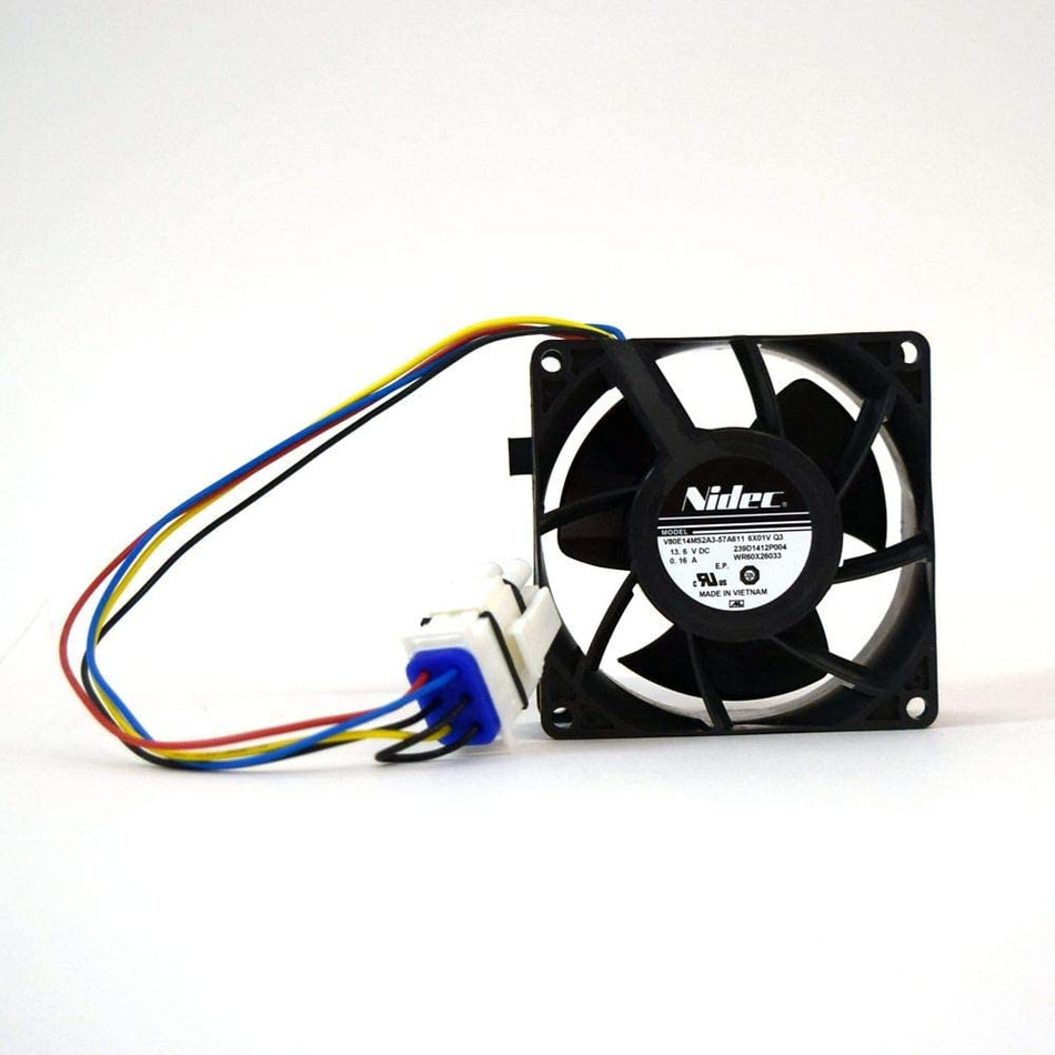 GE WR49X25197 Refrigerator Evaporator Fan Motor Genuine Original Equipment Manufacturer (OEM) Part
