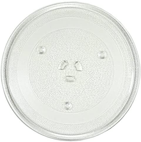HQRP 12.5-inch Glass Turntable Tray compatible with Hotpoint WB49X10069 RVM1535 RVM1535DM1BB RVM1435 RVM1435WH001 RVM1435WK01 RVM1425 RVM1425WA004 Microwave Oven Cooking Plate