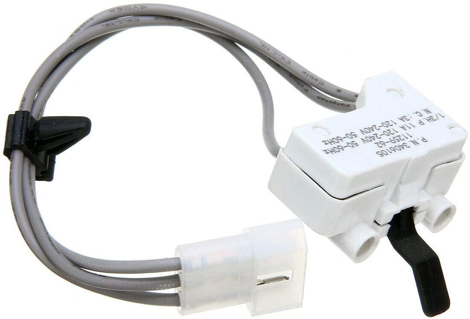 3406105 Dryer Door Switch For Whirlpool & Kenmore dryers 3406104 WP3406105