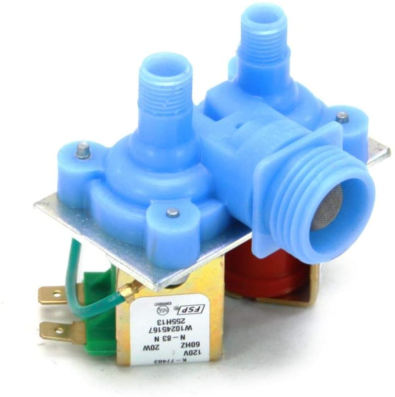 AMANA Whirlpool W10245167 Refrigerator Water Inlet Valve Genuine Original Equipment Manufacturer (OEM) Part