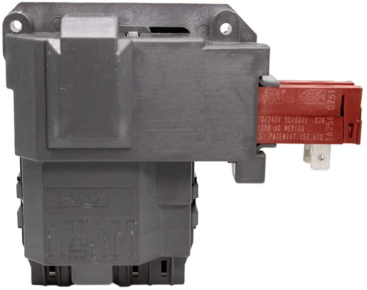 MAYITOP Door Washer Lock Switch Assembly For Invensys Electrolux Compatible Kenmore Replacement Striker Washing Machine Front Strike Latch