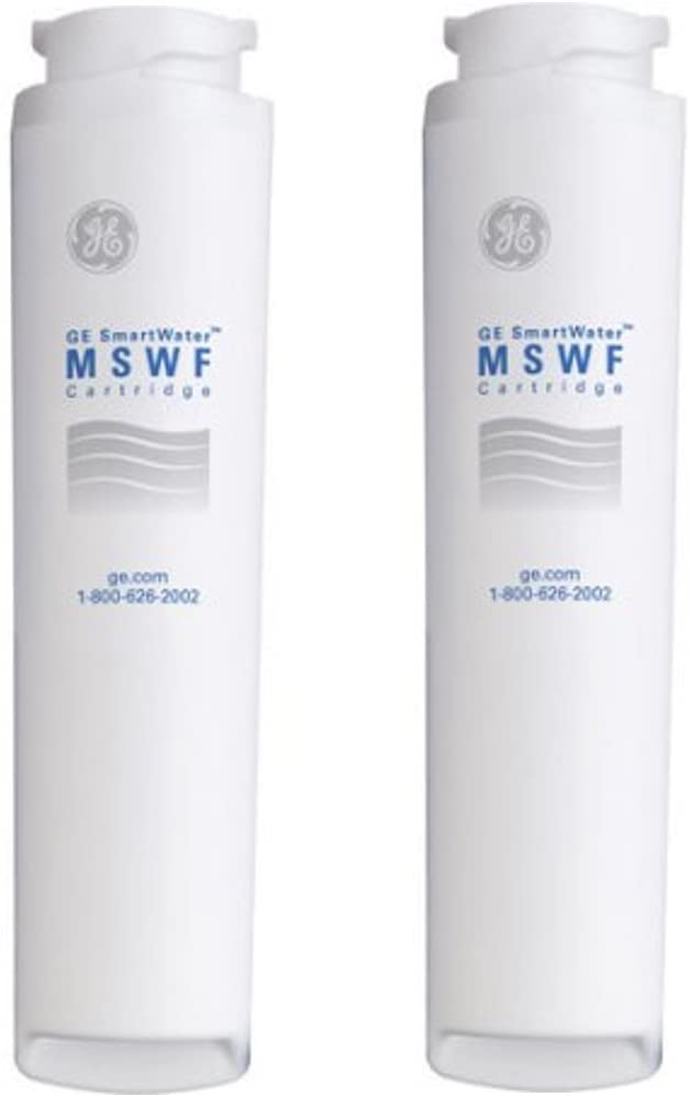 GE MSWF Refrigerator Water Filter, 2 Pack Size: 2 Pack Model: MSWF