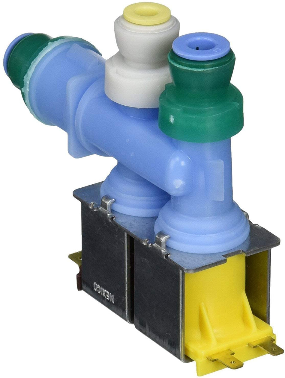 Kitchen Basics 101 Refrigerator Dual Water Inlet Valve Replacement for Whirlpool 67006322