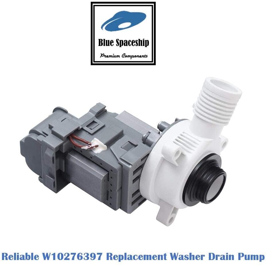 Reliable W10276397 Washer Drain Pump. Replacement Part Fits for Whirlpool, Roper, Inglis Washers and Replaces PS11751719, WPW10276397VP, B00DZU7RTO