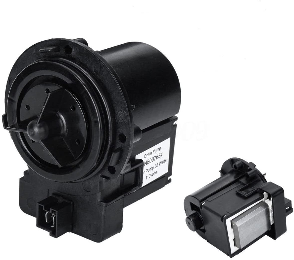 MAYITOP DC31-00054A Washer Drain Pump Motor Assembly 62902090 for Samsung PS4204638 AP4202690 Washing Machine