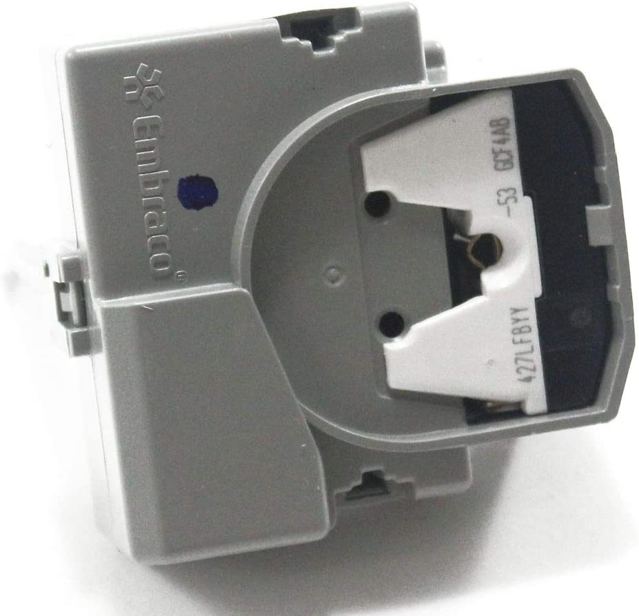 GE WR08X10112 Refrigerator Compressor Start Relay Genuine Original Equipment Manufacturer (OEM) Part