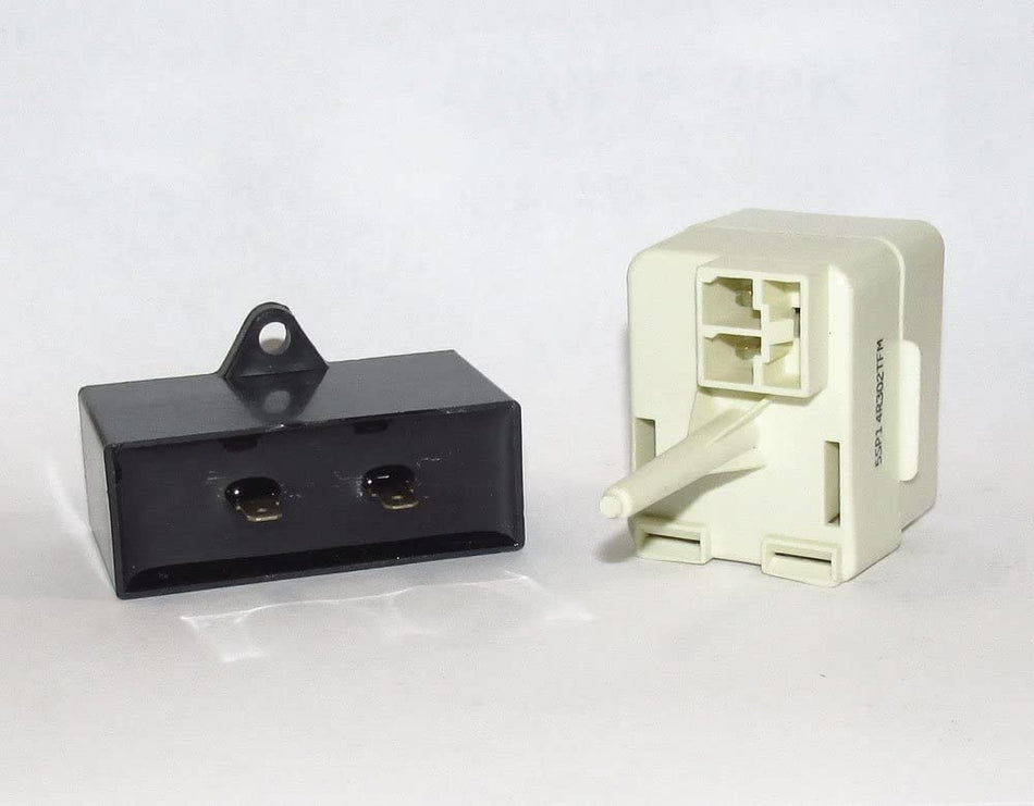 Edgewater Parts AP5787784 Refrigerator Start Relay Overload & Capacitor Kit Compatible With Whirlpool Refrigerator