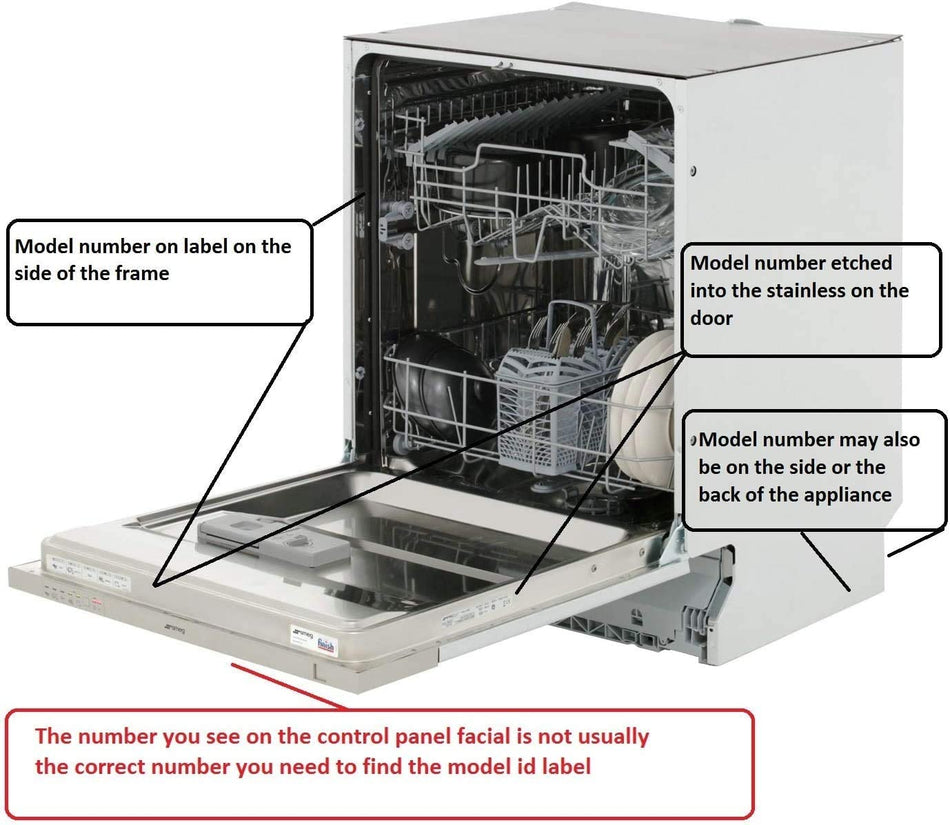 2-3 days delivery W11082871 Replacement Dishwasher Water Inlet Valve W11082871