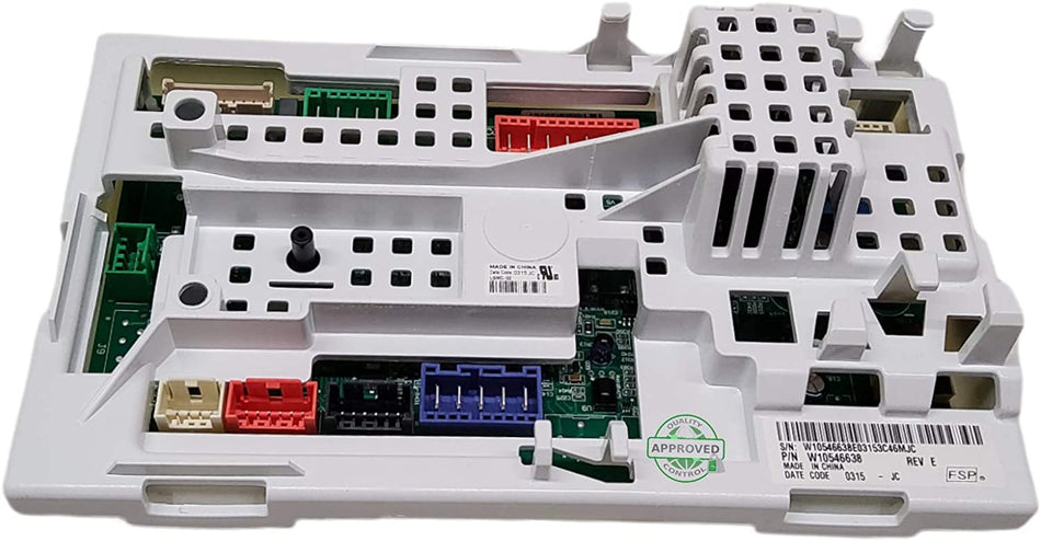 W10166392 W10571743 4454868 Washer Main Control Motherboard 9" length Approx. W10166392 W10571743 4454868