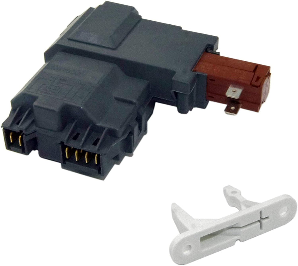 Eazy2hD 131763202 Washer Door Lock Switch Assembly Compatible with Dako Kenmore 131763255,131763256,0131763202,131269400,131763200, 131763245,AP4455026 + 131763310 Striker