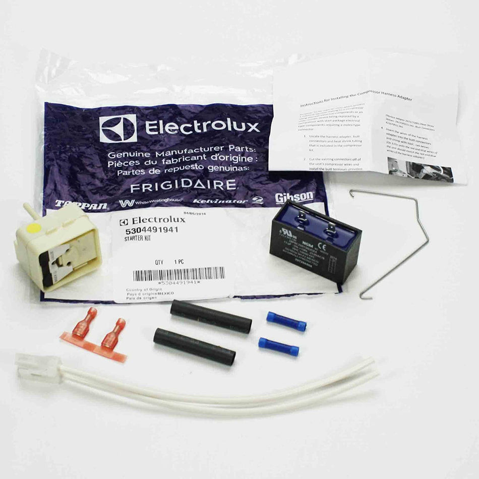 Dak 5304491941 Refrigerator Compressor Start Relay Kit