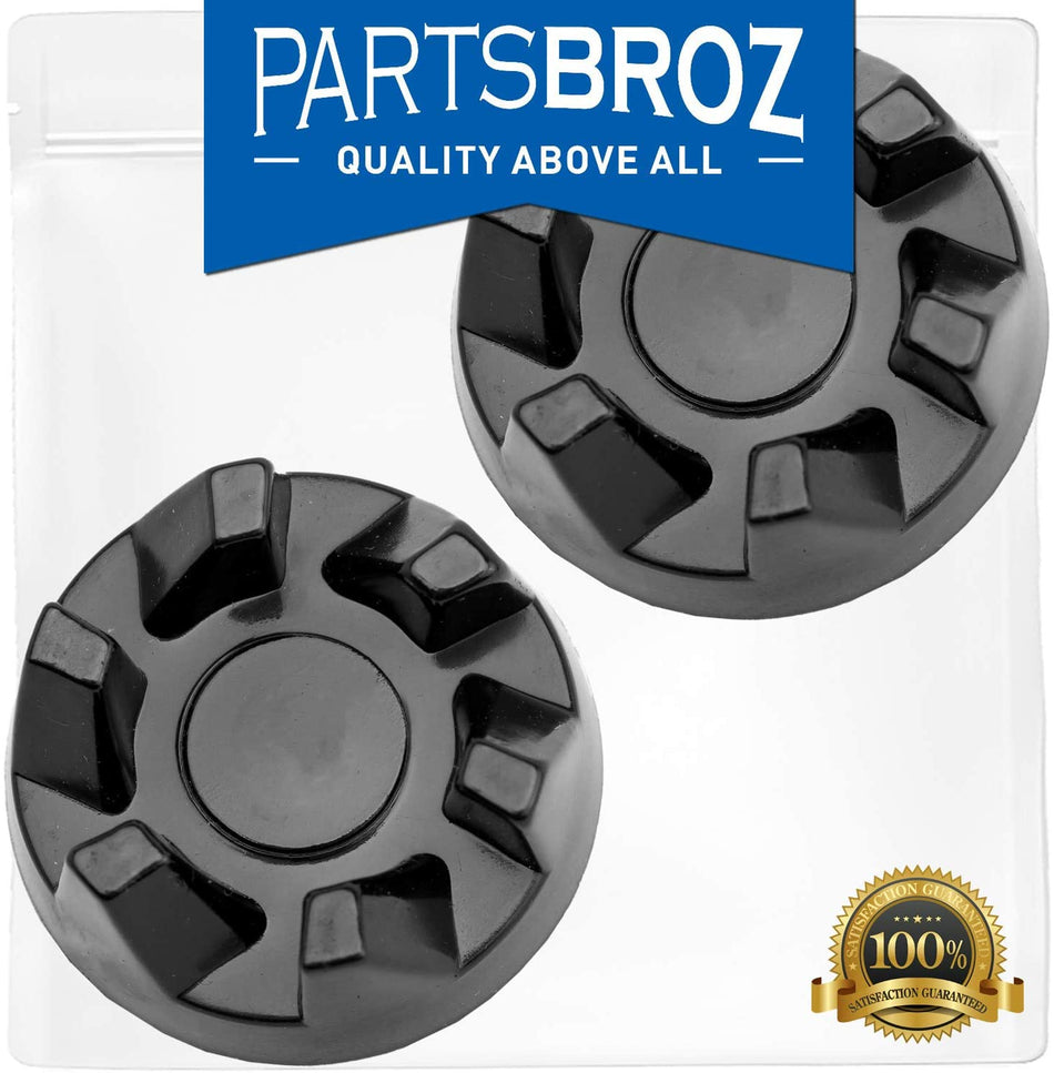 9704230 Blender Drive Coupling Replacement Part for Blenders by PartsBroz - Replaces Part Numbers WP9704230, AP6013694, PS11746921, WP9704230VP (Pack of 2)