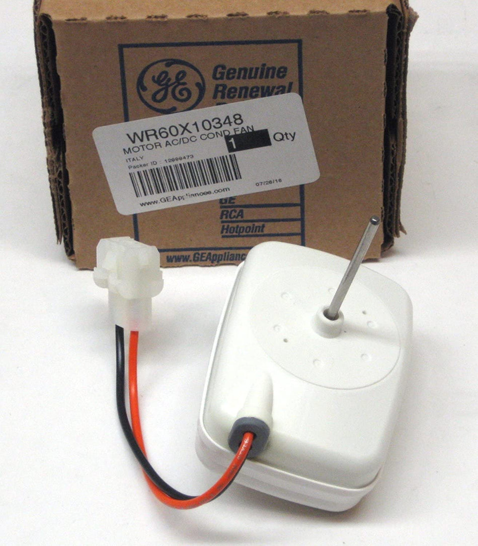 Ge WR60X10348 Refrigerator Condenser Fan Genuine Original Equipment Manufacturer (OEM) Part