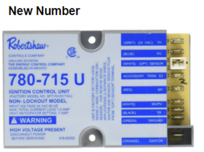 SP715A - Robertshaw OEM Replacement Furnace Control Board by OEM Replm for Robertshaw
