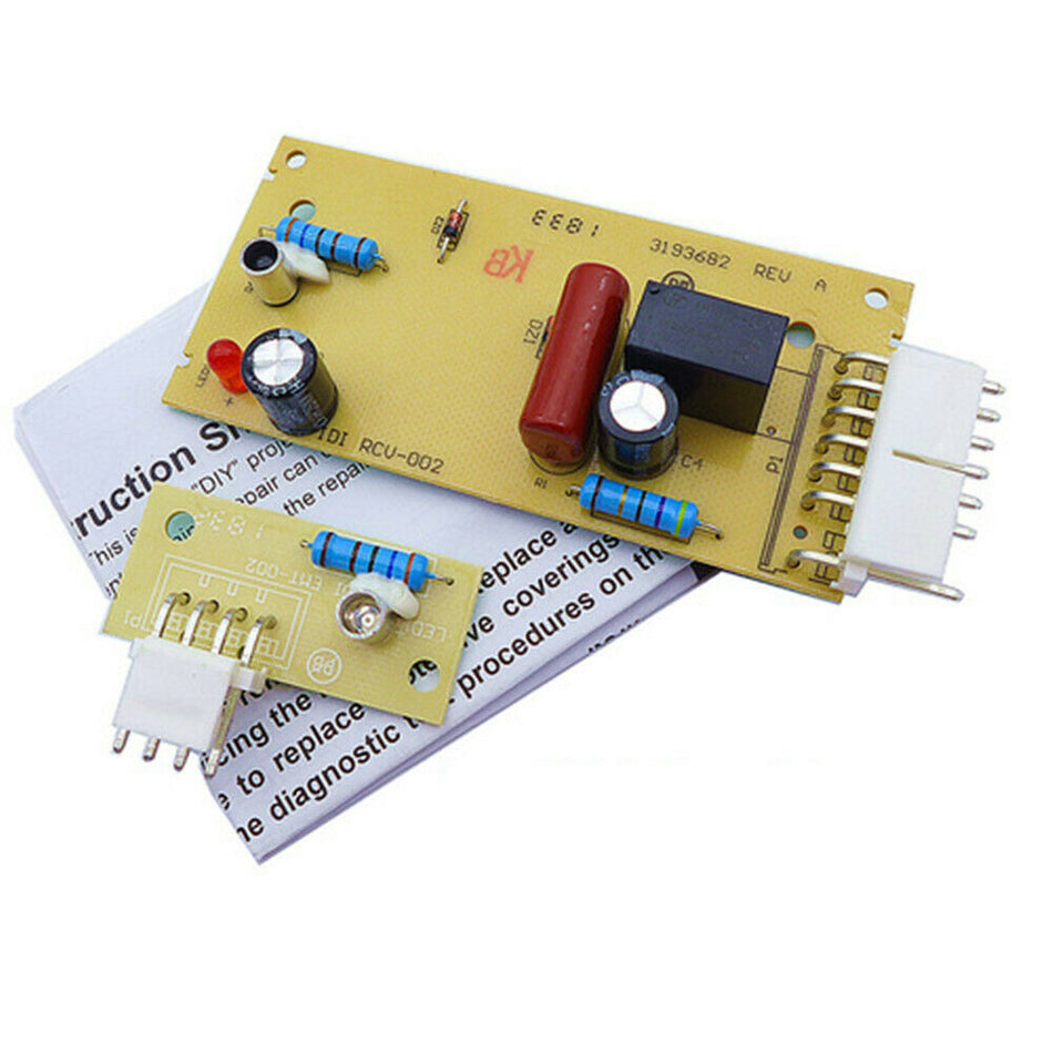 Refrigerator Ice Emitter Sensor Control Board   W10193666, W10193840, W10290817