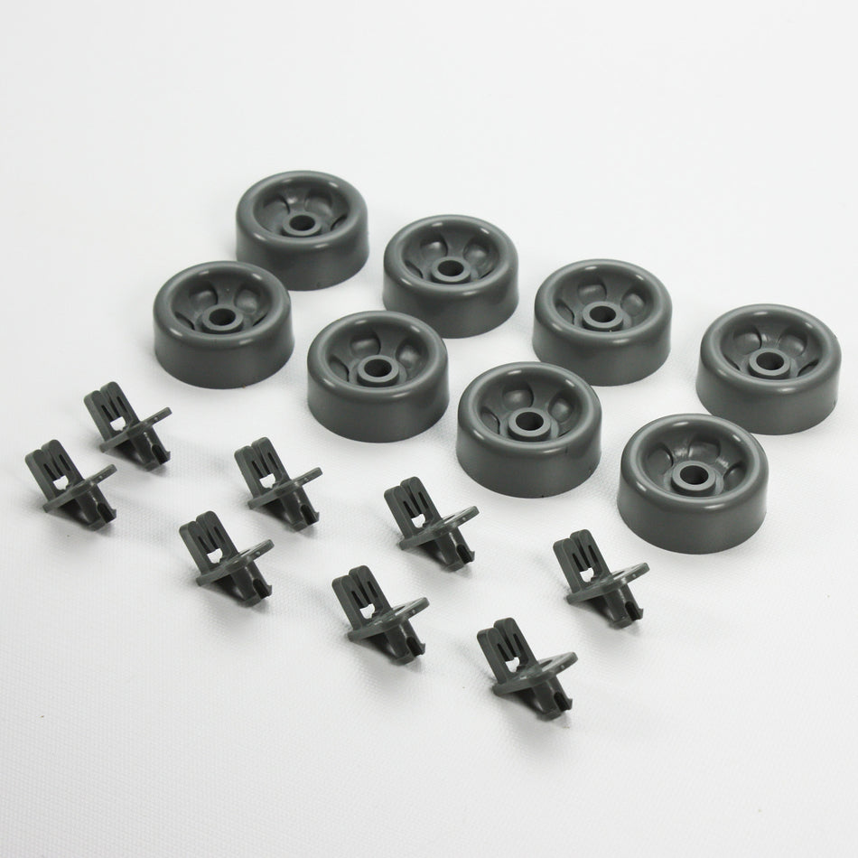 Lower Dishrack Roller and Axle Kit