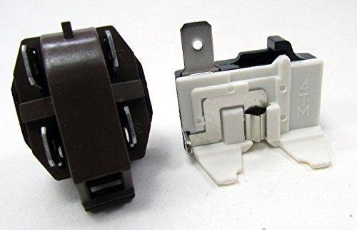 1108190 - NEW REFRIGERATOR COMPRESSER 1/4 to 1/3 HP RELAY AND OVERLOAD KIT FOR WHIRLPOOL KENMORE MAYTAG AND MANY OTHER BRANDS
