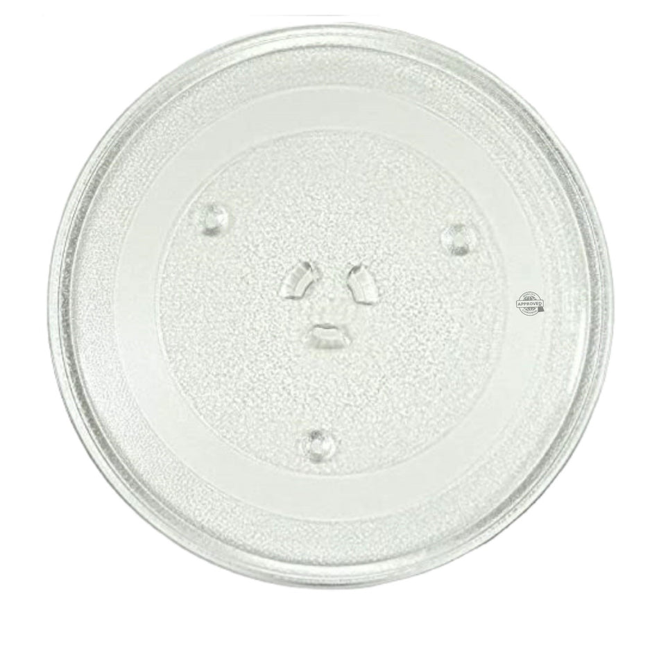 GlobPro W10531726 W11358813 Microwave Glass Tray Turntable 13" Length Approx. Replacement for and Compatible with Amana KitchenAid Maytag Whirlpool Heavy Duty