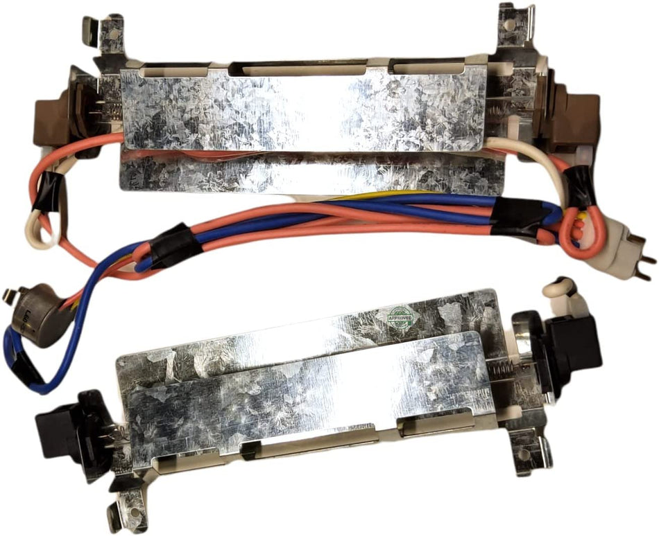 GlobPro WR51X442 Fridge Defrost Heater Kit 9" length Approx. Replacement for and compatible with General Electric Heavy DUTY