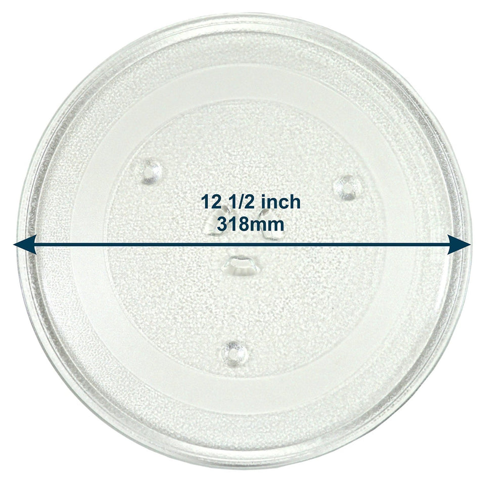 WB49X683GE Microwave 12 1/2 Glass Turntable Tray
