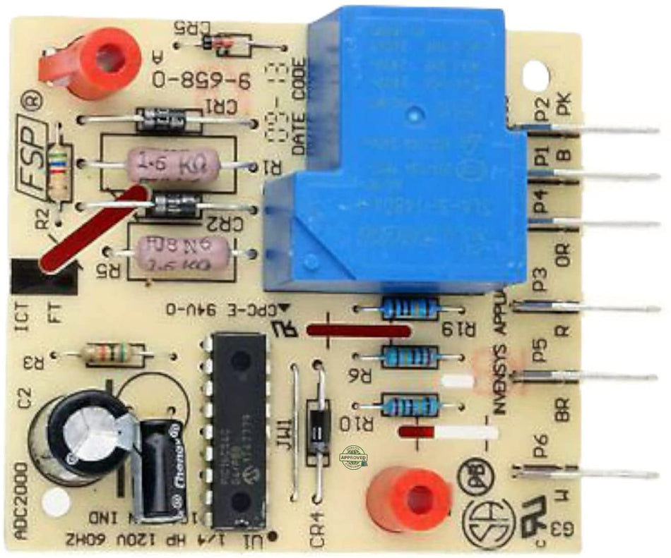 GlobPro WPW10352689 Fridge Main Control Board 5" ¼ length Approx. Replacement for and compatible with Maytag Whirlpool Kenmore Heavy DUTY