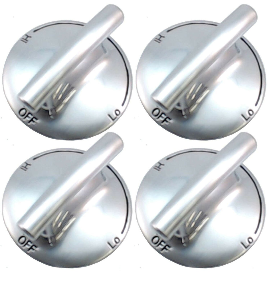 AP5668987 PS2375871 7733P410-60, Surface Burner Knobs Chrome Plated