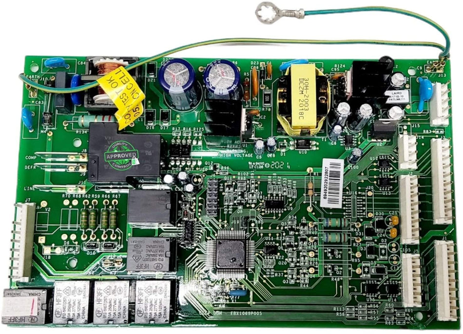 GlobPro WR55X10024 WR55X10037 WR55X10045 WR55X10056 Frid Main Control Board 8" Length Approx. Replacement for and compatible with General Electric Heavy DUTY