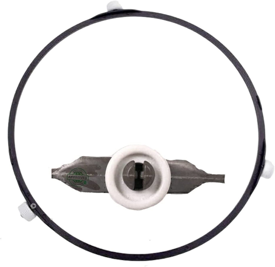 GlobPro DE92-90189S AP4236921 DE92-90189V DE97-00222A Turntable Roller Ring 8" ¾, 8.75 inches Diameter Approx. Replacement for and Compatible with Samsung Heavy Duty