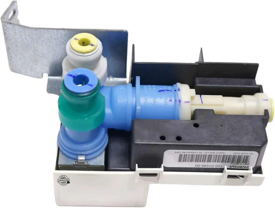 GlobPro WP2321753 Fridge Water Inlet Valve 6" ½ length Approx. Replacement for and compatible with Kenmore Whirlpool Maytag Heavy DUTY