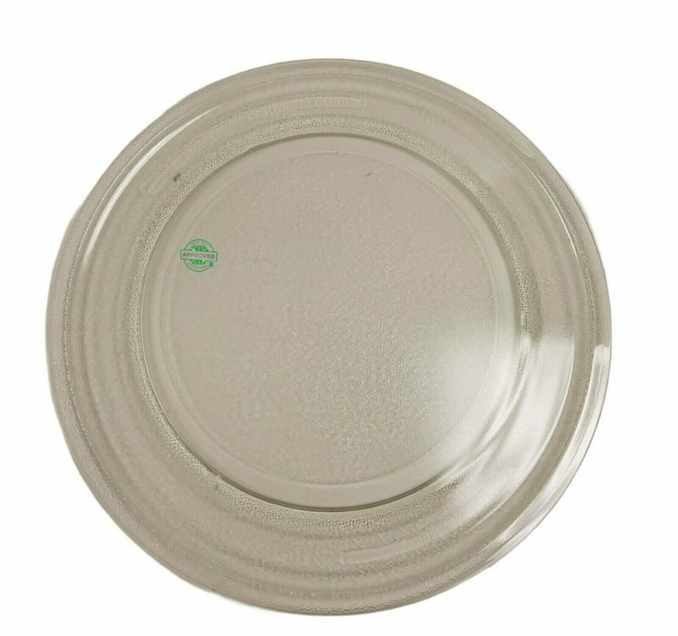 WB49X10136 GE Microwave Tray Glass Plate 14 3/16" Diameter Approx. WB49X10136