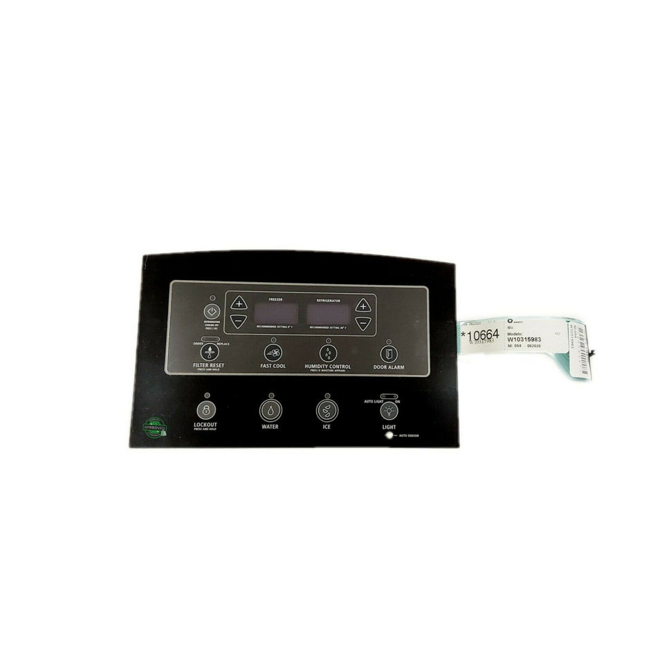 EAP11731474-PD00027199 Dispenser Control Board and Touchpad (Black) (ONLY DISPLAY) EAP11731474-PD00027199
