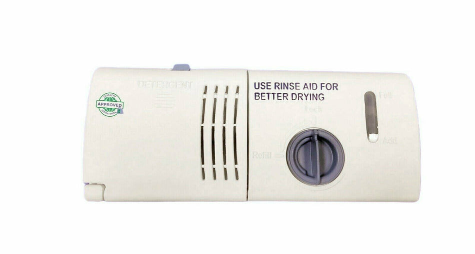 PD00004572 AP6017358 PS11750655 EAP11750655 Dishwasher Detergent & Rinse Aid Dispenser 8" length Approx.  PD00004572 AP6017358 PS11750655 EAP11750655