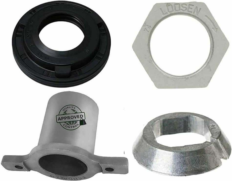 WH02X10383+ WH2X1198 +WH02X10265 + WH2X1193 KIT Washer Seal tub + Ring + Nut + Bearing WH02X10383+ WH2X1198 +WH02X10265 + WH2X1193