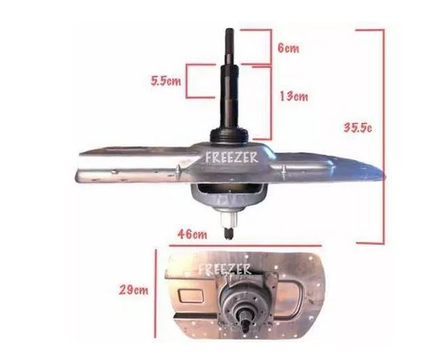 Mabe GE Washer Transmission USA999001 - 19 cm Shaft